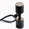 Dumbbell Necklace-FitCover Collective 