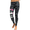 FitCapri Skull Camo Leggings