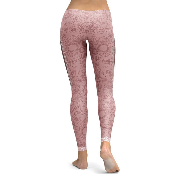 FitCapri Skull Camo Leggings